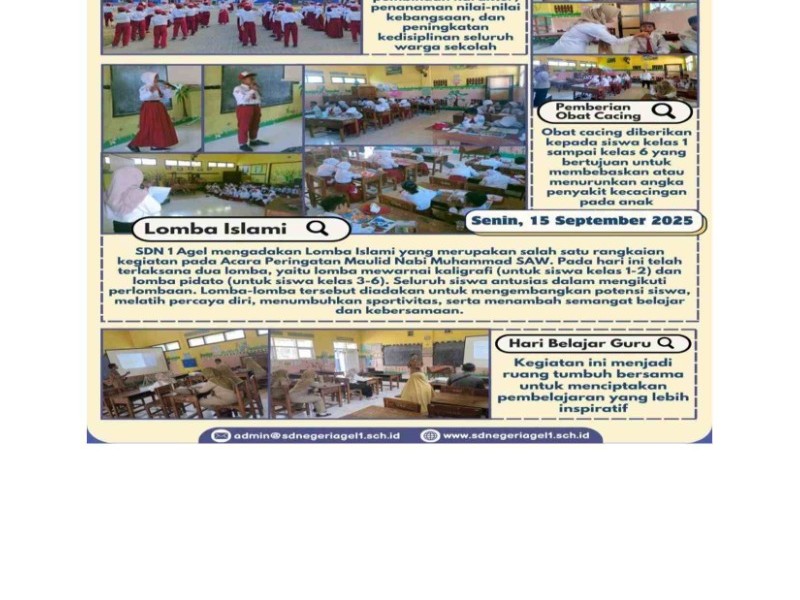 berita seputar sdn 1 agel